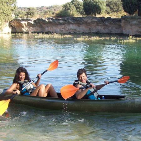 Kayak Canoa Kayak En Las Lagunas De Ruidera Laguna San Pedra